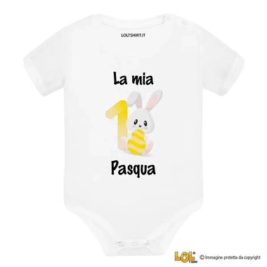 Body per Neonato La mia prima Pasqua-Body per bimbi-Lol T-shirt