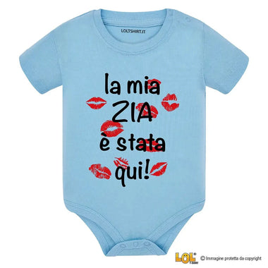 Body per Neonato La mia zia è stata qui-Body per bimbi-Lol T-shirt