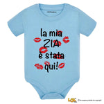 Body per Neonato La mia zia è stata qui-Body per bimbi-Lol T-shirt