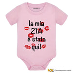 Body per Neonato La mia zia è stata qui-Body per bimbi-Lol T-shirt