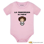 Body per Neonato La principessa di papà (Star Wars Tribute)-Body per bimbi-Lol T-shirt