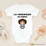 Body per Neonato La principessa di papà (Star Wars Tribute)-Body per bimbi-Lol T-shirt