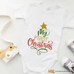 Body per Neonato My First Christmas-Body per bimbi-Lol T-shirt