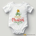 Body per Neonato My First Christmas-Body per bimbi-Lol T-shirt