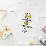 Body per Neonato Shh sto guardando la pallanuoto con papà-Body per bimbi-Lol T-shirt