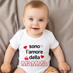 Body per Neonato Sono l'amore della Mamma-Body per bimbi-Lol T-shirt