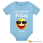 Body per Neonato Sono proprio figo lo so-Body per bimbi-Lol T-shirt
