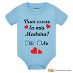 Body per Neonato Vuoi essere la mia madrina?-Body per bimbi-Lol T-shirt