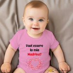 Body per Neonato Vuoi essere la mia madrina?-Body per bimbi-Lol T-shirt