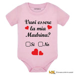 Body per Neonato Vuoi essere la mia madrina?-Body per bimbi-Lol T-shirt