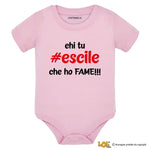 Body Neonato Divertente “Ehi tu #escile che ho FAME!!!”