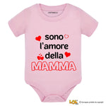 Body per Neonato Sono l'amore della Mamma