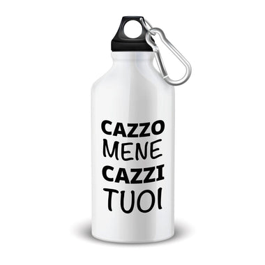 Borraccia Cazzo Mene Cazzi Tuoi-Borraccia-Lol T-shirt