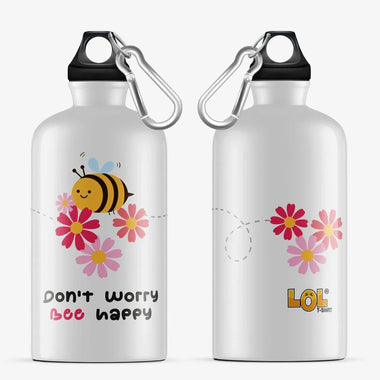 Borraccia Don't Worry Bee Happy-Borraccia-Lol T-shirt