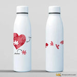 Borraccia Personalizzata con Nomi Puzzle 700 ml-Borraccia-Lol T-shirt