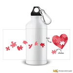 Borraccia Personalizzata con Nomi Puzzle-Borraccia-Lol T-shirt
