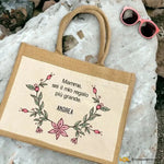 Borsa Mare Personalizzata con Nome Mamma sei il mio regalo più grande-Borsa-Lol T-shirt