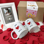 Box San Valentino Medium – Emotion Box con Combo Tazze Personalizzate e Quadro Spotify 13x18 cm-Box San Valentino-Lol T-shirt