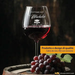 Calice di Laurea Personalizzato con Incisione di Nome e Data-Calice da vino-Lol T-shirt