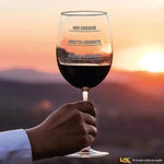 Calice Personalizzato Divertente Buona Giornata (49cl)-Calice da vino-Lol T-shirt