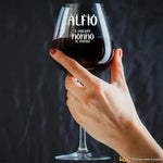 Calice Vino Regalo Migliore Nonno Nonna del Mondo – Idea Regalo per i Nonni, Festa dei Nonni-Calice da vino-Lol T-shirt