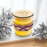 Candela al Limone con Tappo in Legno e Nome Personalizzato-Candele Personalizzate-Lol T-shirt