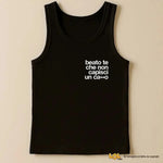 Canotta Donna con Frase Ironica "Beato te che non capisci un ca**o-canotta donna-Lol T-shirt