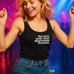 Canotta Donna "Non sono acida. Sono allegramente incazzata."-canotta donna-Lol T-shirt