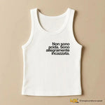 Canotta Donna "Non sono acida. Sono allegramente incazzata."-canotta donna-Lol T-shirt