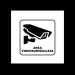 Cartello Area Video Sorvegliata-Segnaletica Cartello Interno-Lol T-shirt