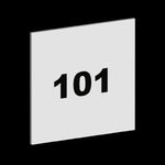 Cartello Numeri Camere-Segnaletica Cartello Interno-Lol T-shirt