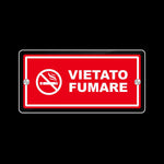 Cartello Vietato Fumare-Segnaletica Cartello Interno-Lol T-shirt