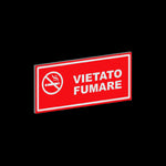 Cartello Vietato Fumare-Segnaletica Cartello Interno-Lol T-shirt