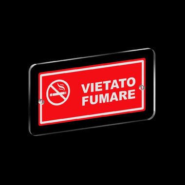 Cartello Vietato Fumare-Segnaletica Cartello Interno-Lol T-shirt