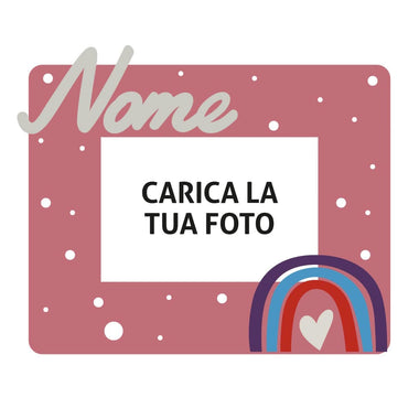 Cornice Portafoto da scrivania personalizzato Bambina-Espositori per fotografie-Lol T-shirt