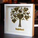 Cornice Quadro Albero della vita famiglia personalizzato con nomi in Plexiglass-Quadro-Lol T-shirt