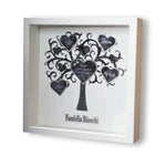 Cornice Quadro Albero della vita famiglia personalizzato con nomi in Plexiglass-Quadro-Lol T-shirt