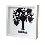 Cornice Quadro Albero della vita famiglia personalizzato con nomi in Plexiglass-Quadro-Lol T-shirt