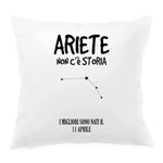 Cuscino Personalizzato Segno Zodiacale Ariete-Cuscino personalizzato-Lol T-shirt