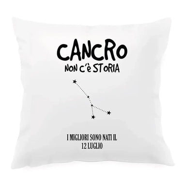 Cuscino Personalizzato Segno Zodiacale Cancro-Cuscino personalizzato-Lol T-shirt