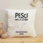 Cuscino Personalizzato Segno Zodiacale Pesci-Cuscino personalizzato-Lol T-shirt