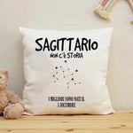 Cuscino Personalizzato Segno Zodiacale Sagittario-Cuscino personalizzato-Lol T-shirt
