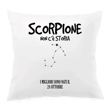 Cuscino Personalizzato Segno Zodiacale Scorpione-Cuscino personalizzato-Lol T-shirt