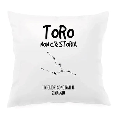 Cuscino Personalizzato Segno Zodiacale Toro-Cuscino personalizzato-Lol T-shirt
