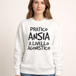 Felpa Donna Pratica Ansia a Livello Agonistico