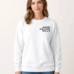 Felpa Donna Guarda che conto fino a 3