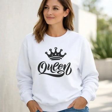 Felpa Donna Queen
