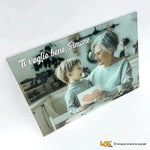 Foto su Plexiglass Personalizzata con Dedica – Idea Regalo per i Nonni, Festa dei Nonni-Quadro-Lol T-shirt