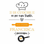 Grembiule Bianco Di cuoche ce ne sono tante-Grembiule da Cucina-Lol T-shirt