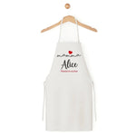 Grembiule Bianco Personalizzato con Nome Mamma Poesia in cucina-Grembiule da Cucina-Lol T-shirt